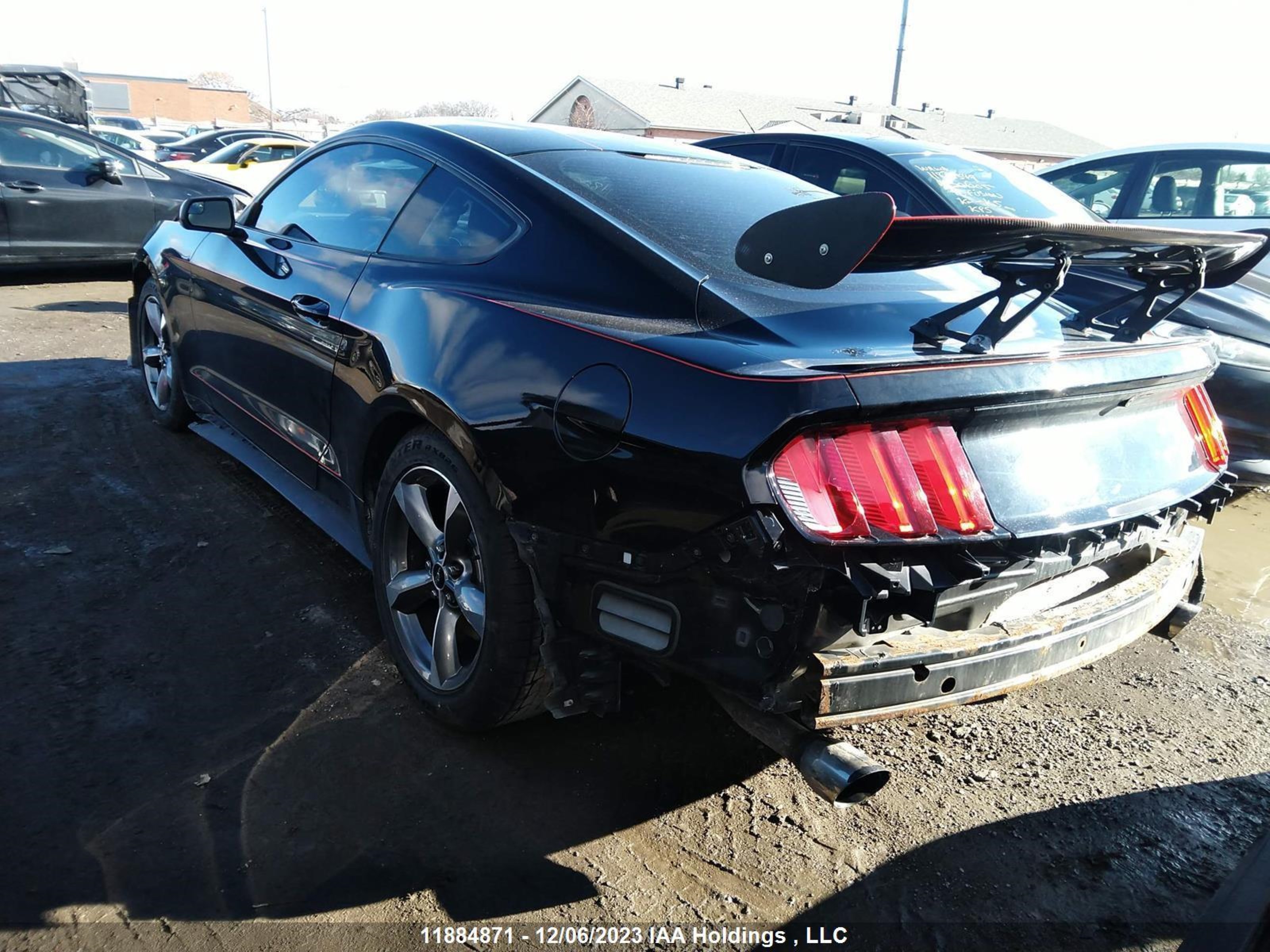 Photo 2 VIN: 1FA6P8AM5H5222155 - FORD MUSTANG 