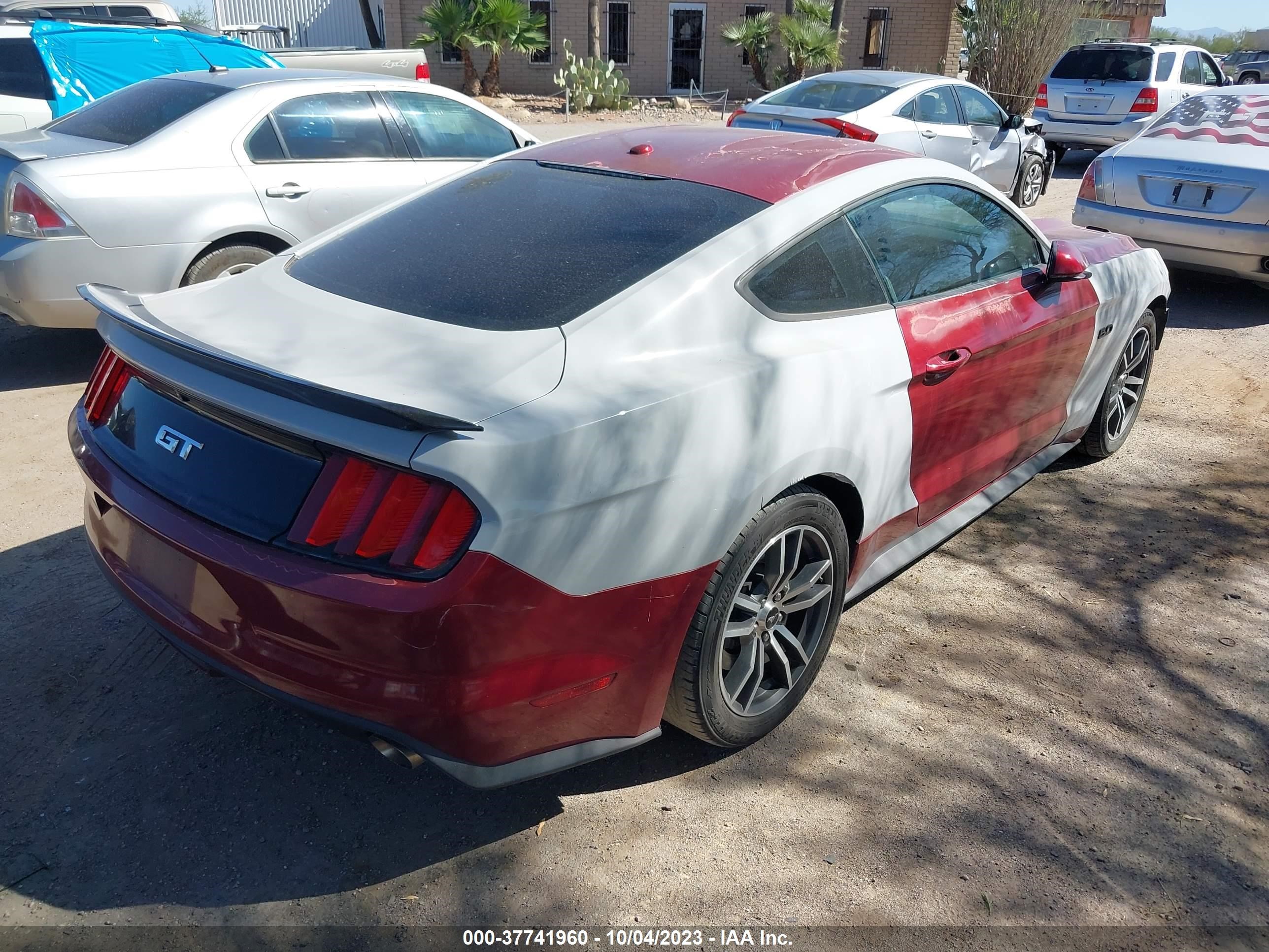 Photo 3 VIN: 1FA6P8CF0G5275956 - FORD MUSTANG 