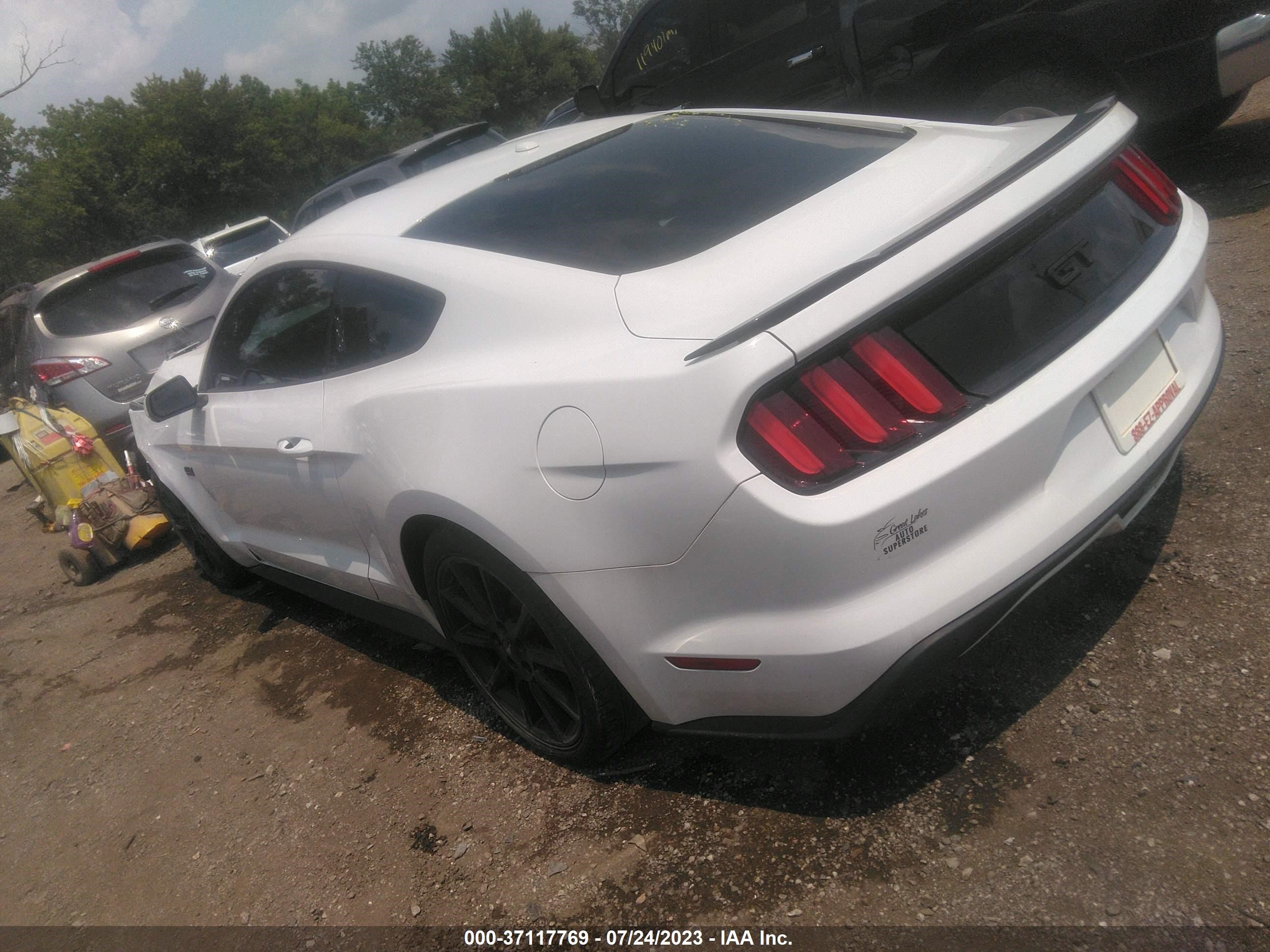 Photo 2 VIN: 1FA6P8CF0G5289453 - FORD MUSTANG 