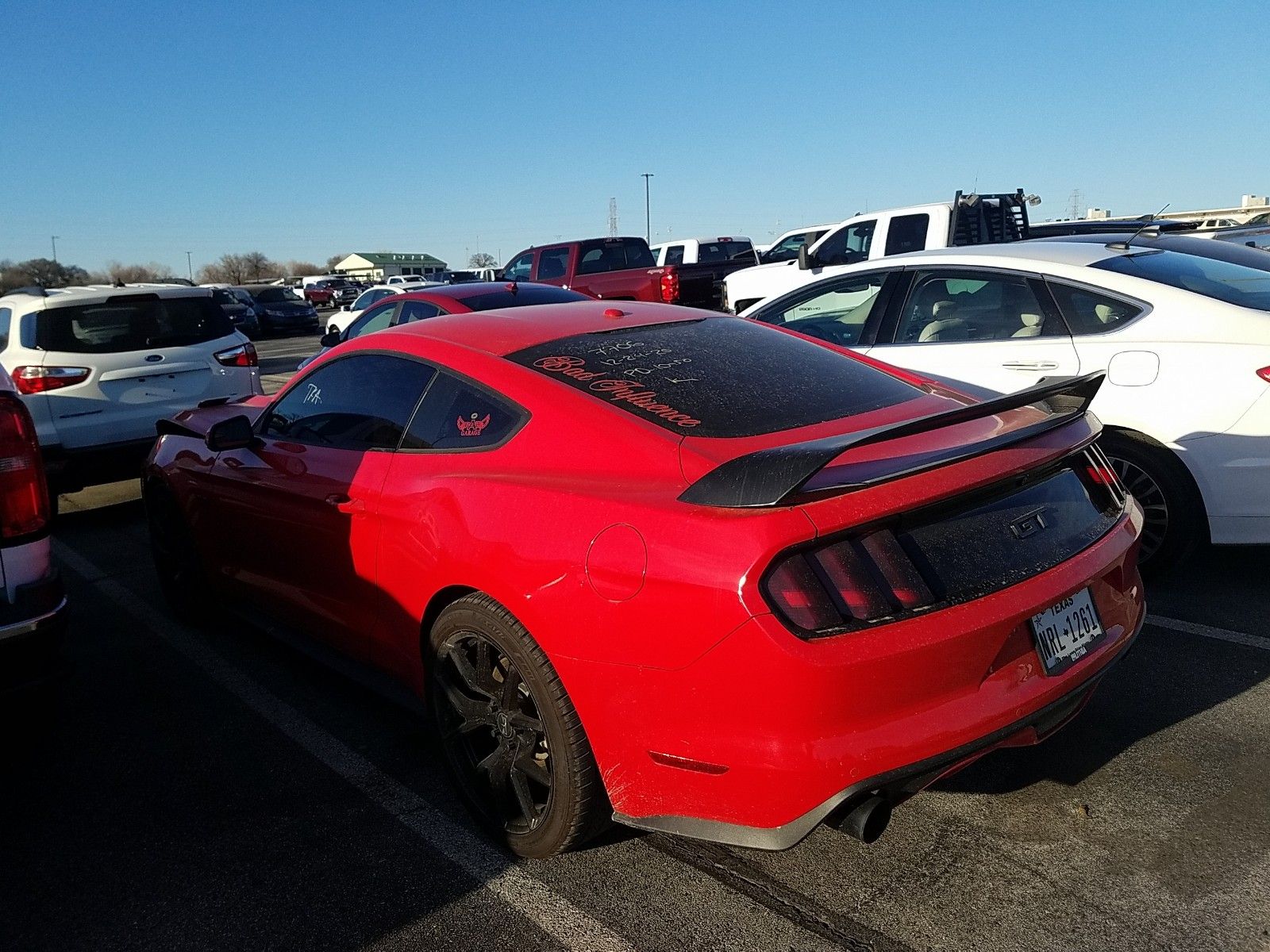 Photo 1 VIN: 1FA6P8CF3G5267706 - FORD MUSTANG V8 CPE 