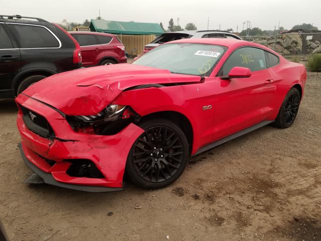 Photo 1 VIN: 1FA6P8CF5G5257243 - FORD MUSTANG GT 