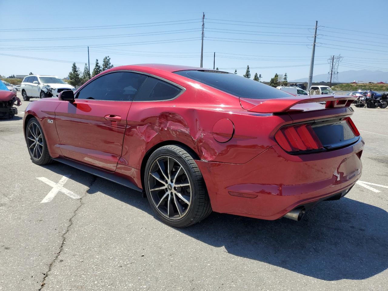 Photo 1 VIN: 1FA6P8CF5H5351981 - FORD MUSTANG 