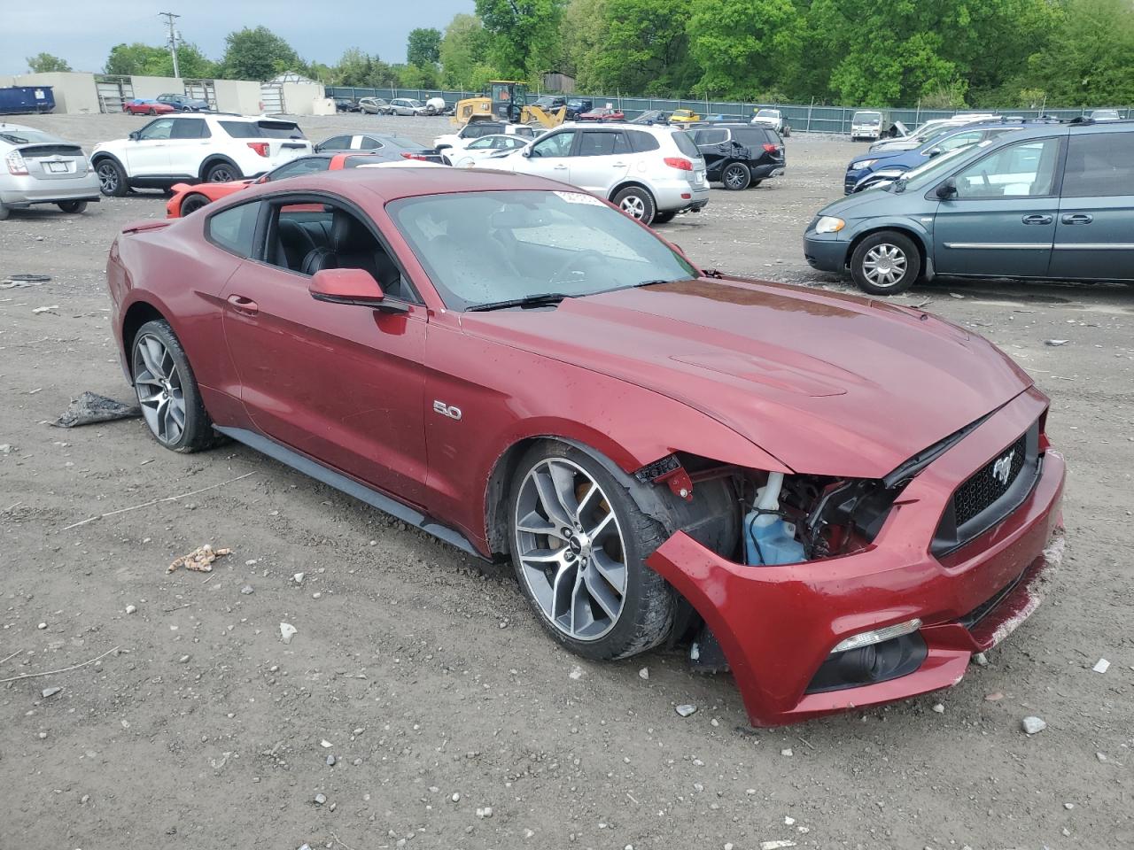 Photo 3 VIN: 1FA6P8CF6H5237018 - FORD MUSTANG 