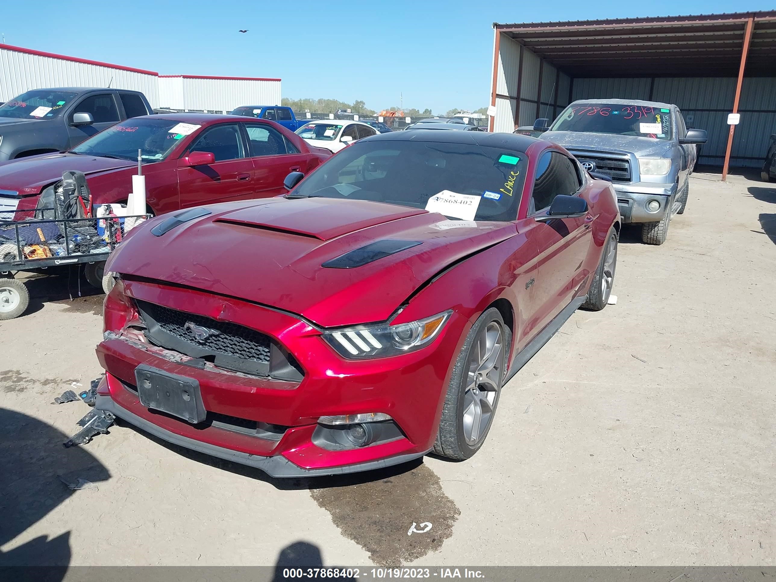 Photo 1 VIN: 1FA6P8CF6H5250190 - FORD MUSTANG 