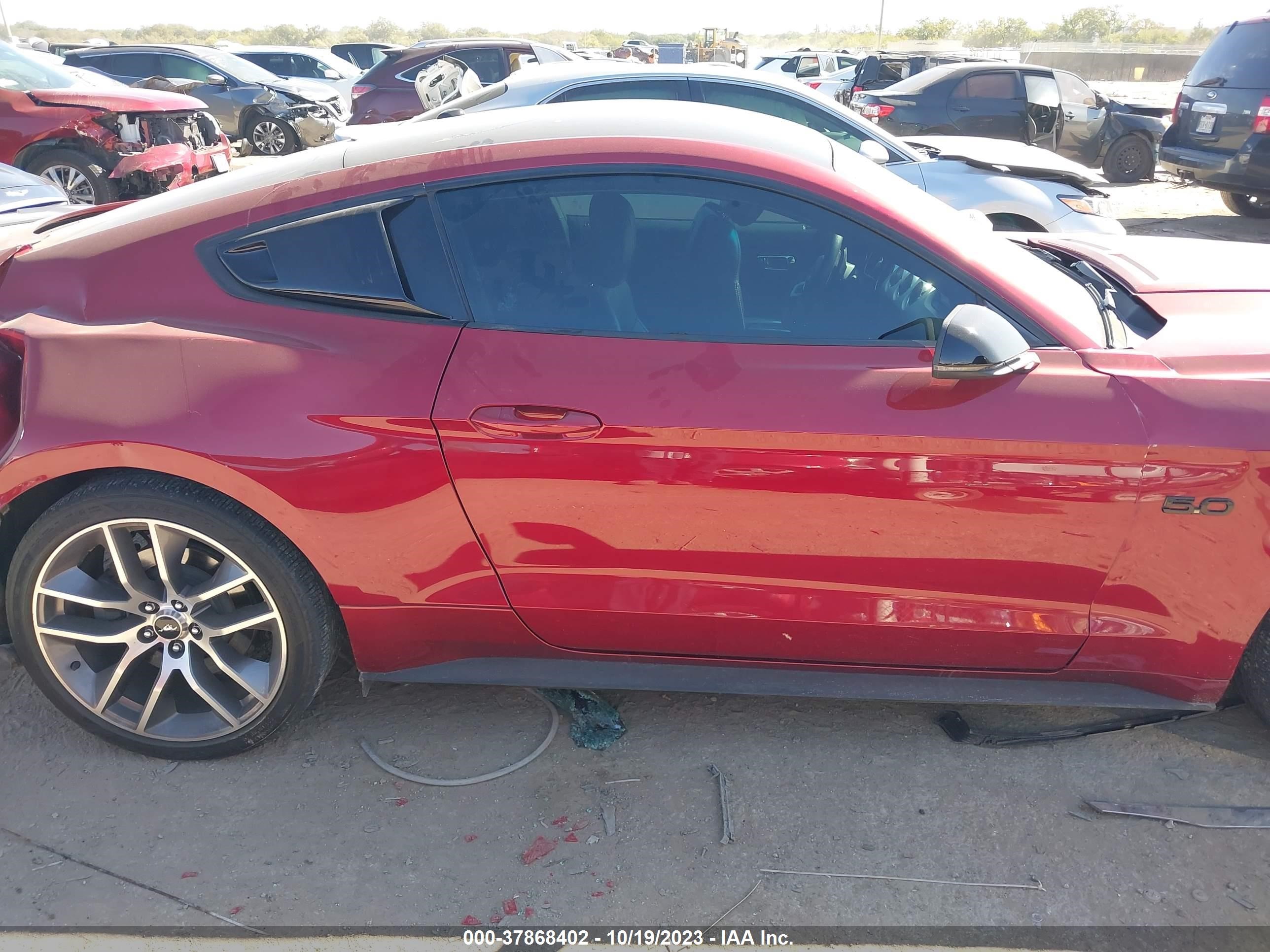 Photo 12 VIN: 1FA6P8CF6H5250190 - FORD MUSTANG 