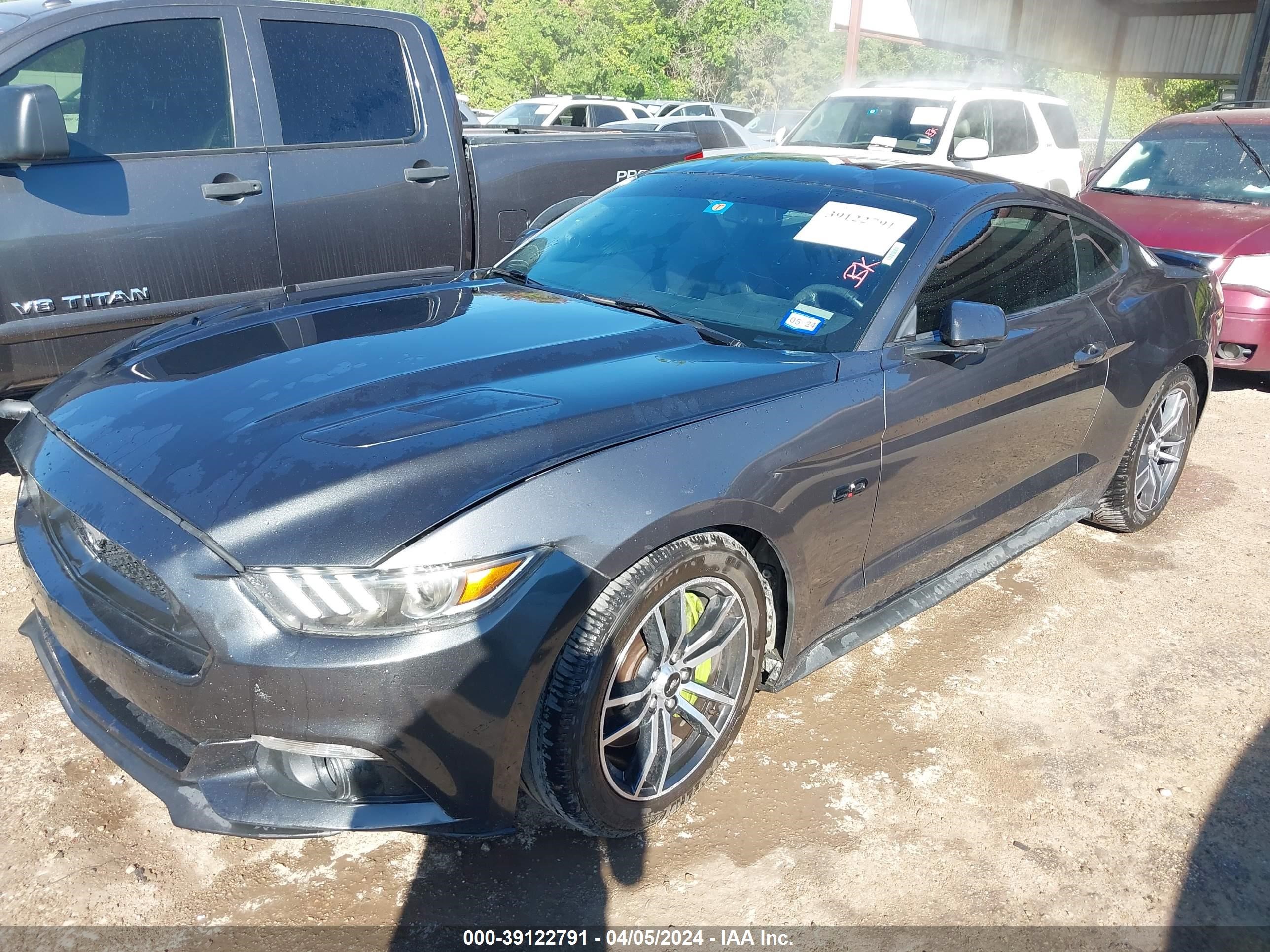 Photo 1 VIN: 1FA6P8CF6H5263456 - FORD MUSTANG 