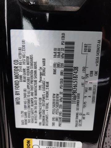 Photo 12 VIN: 1FA6P8CF6L5187438 - FORD MUSTANG GT 