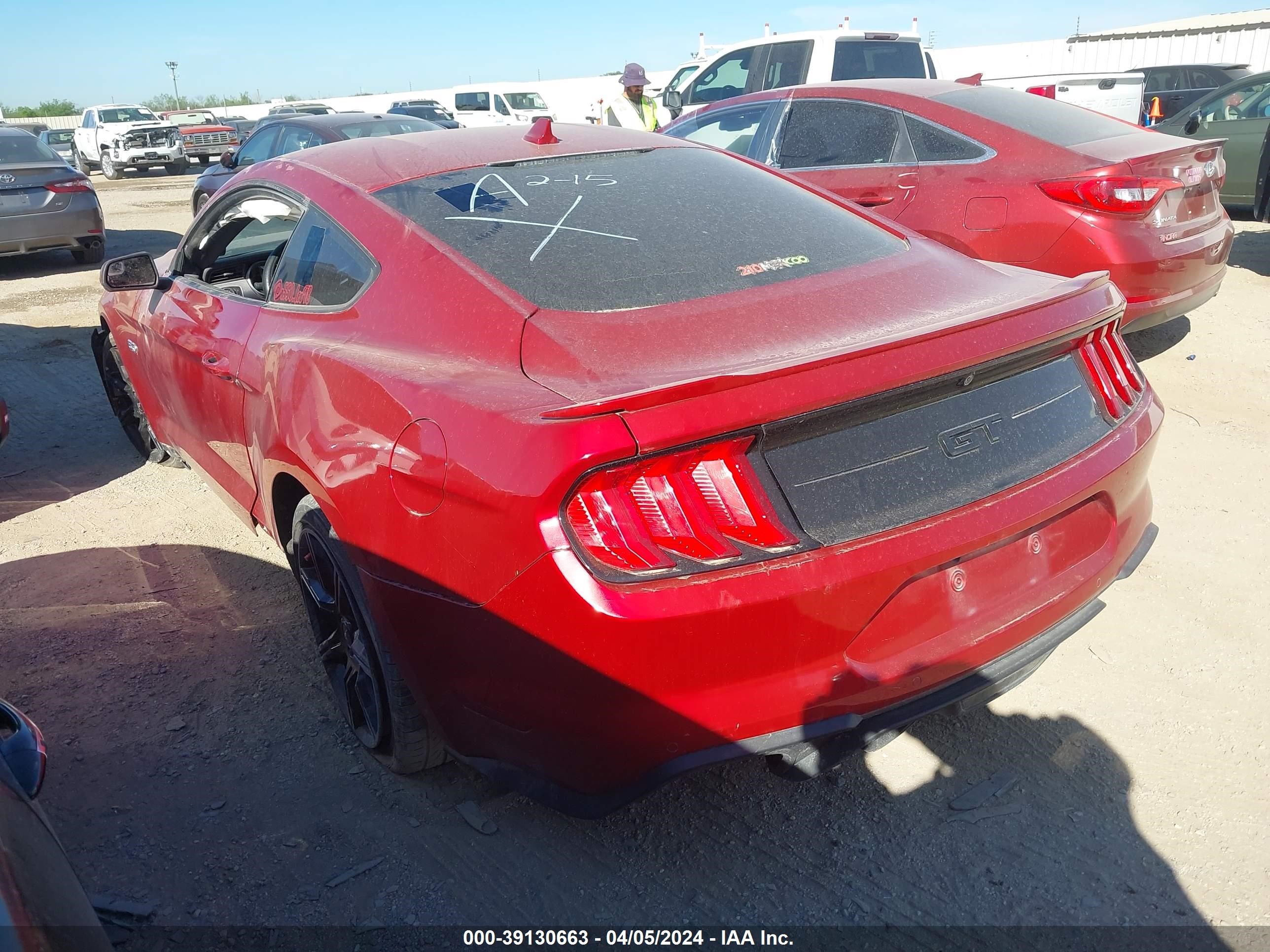 Photo 2 VIN: 1FA6P8CF8L5150357 - FORD MUSTANG 