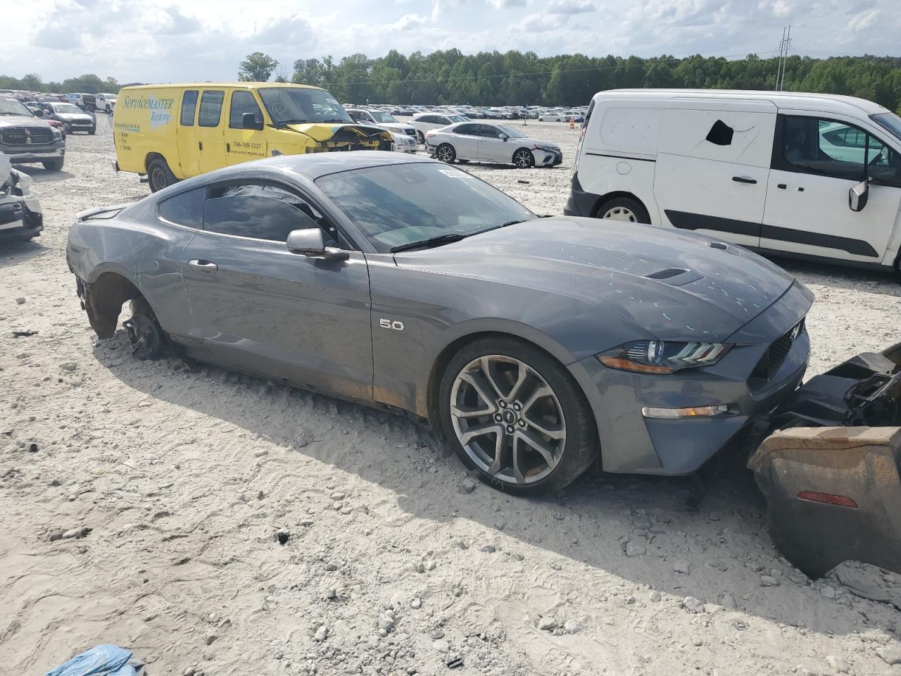 Photo 3 VIN: 1FA6P8CF8M5153910 - FORD MUSTANG 