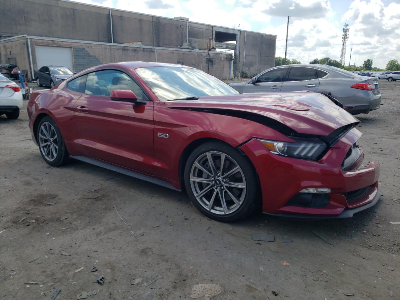 Photo 3 VIN: 1FA6P8CF9G5205002 - FORD MUSTANG 