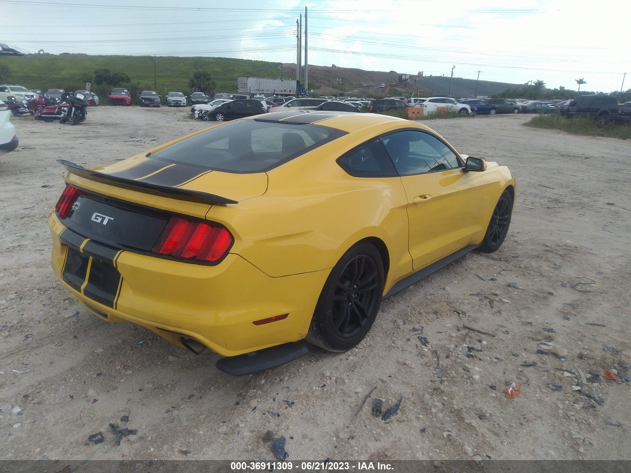 Photo 3 VIN: 1FA6P8TH0G5252002 - FORD MUSTANG 