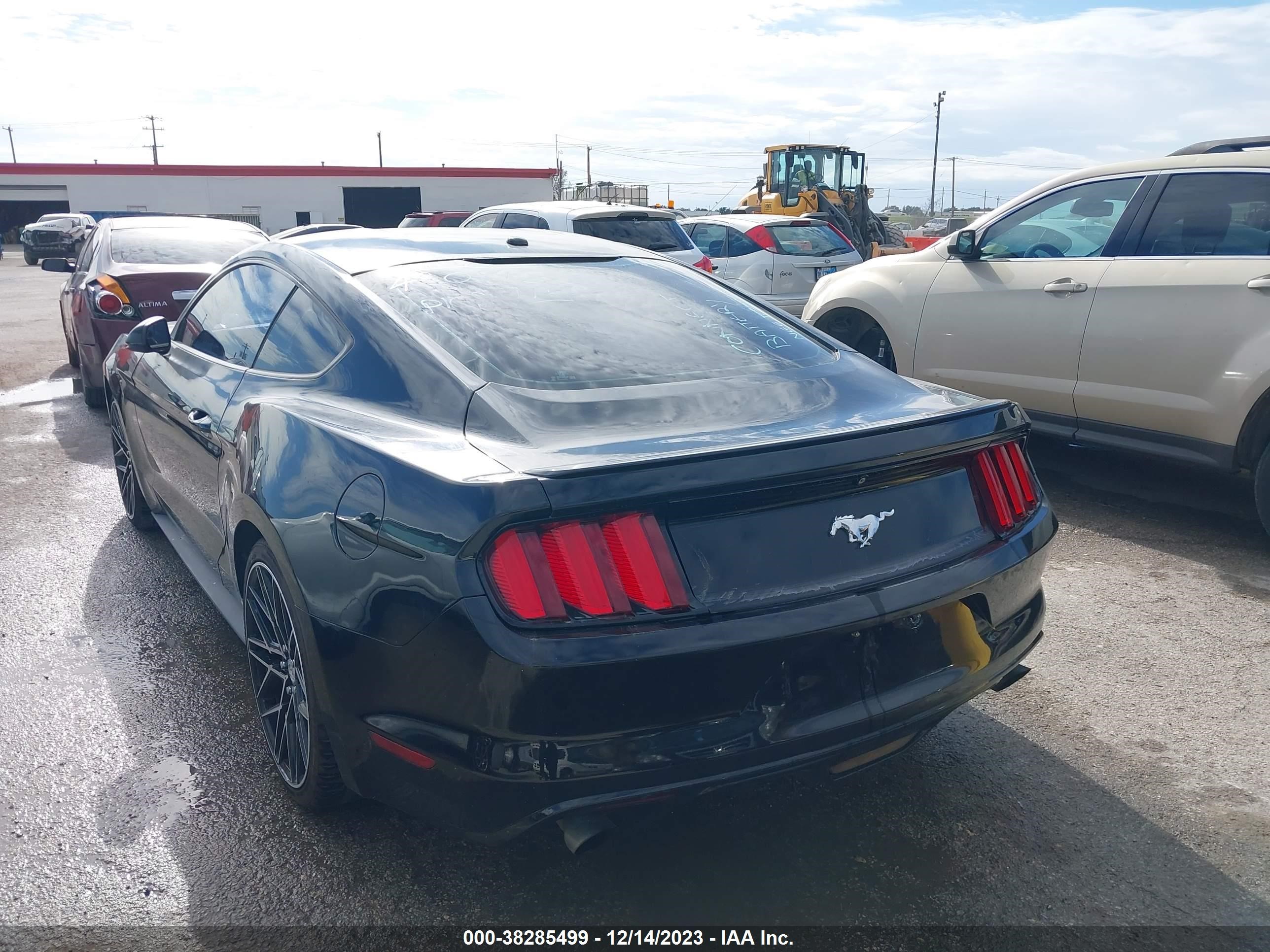 Photo 2 VIN: 1FA6P8TH2F5430815 - FORD MUSTANG 