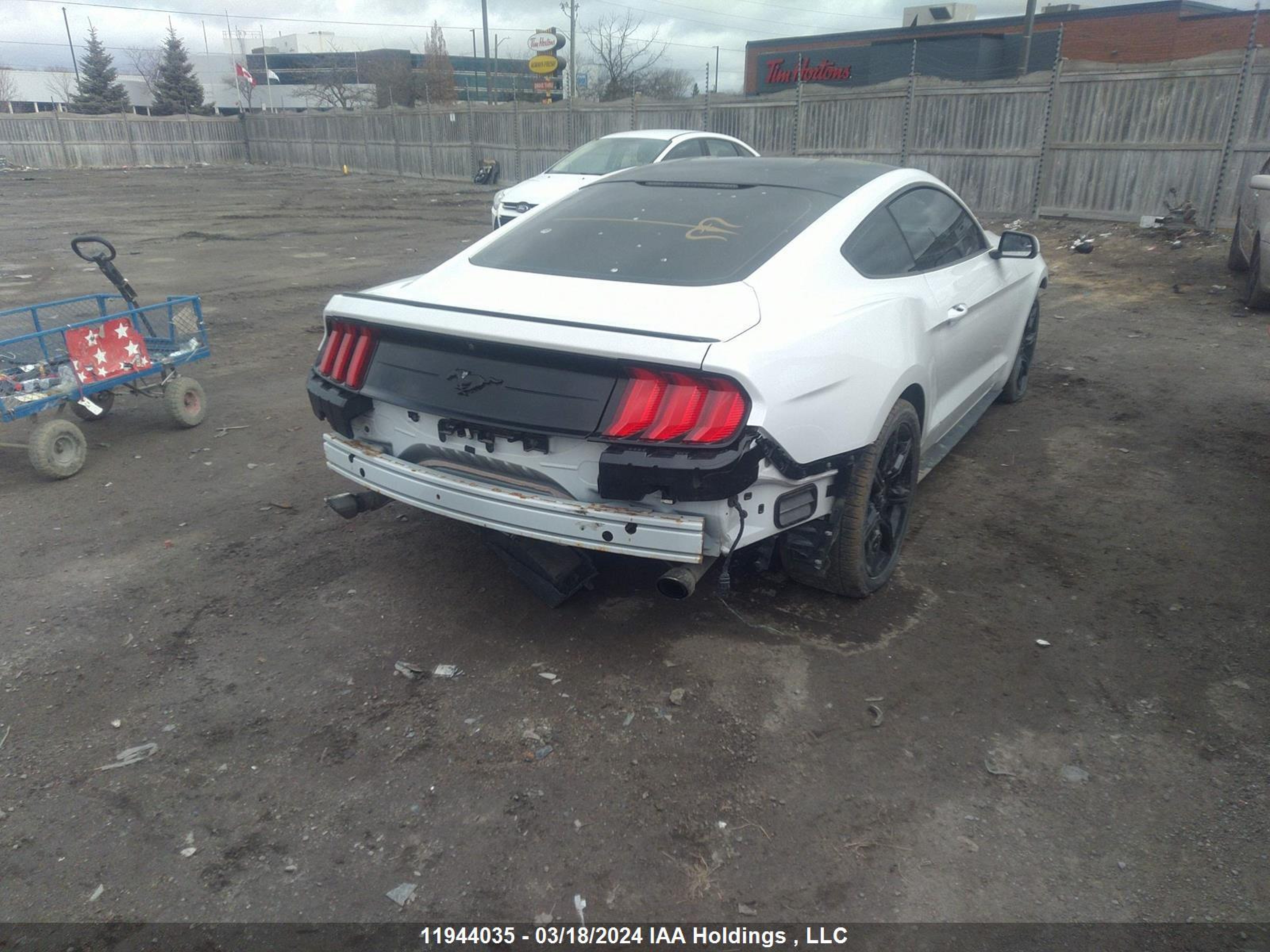 Photo 3 VIN: 1FA6P8TH2J5150756 - FORD MUSTANG 