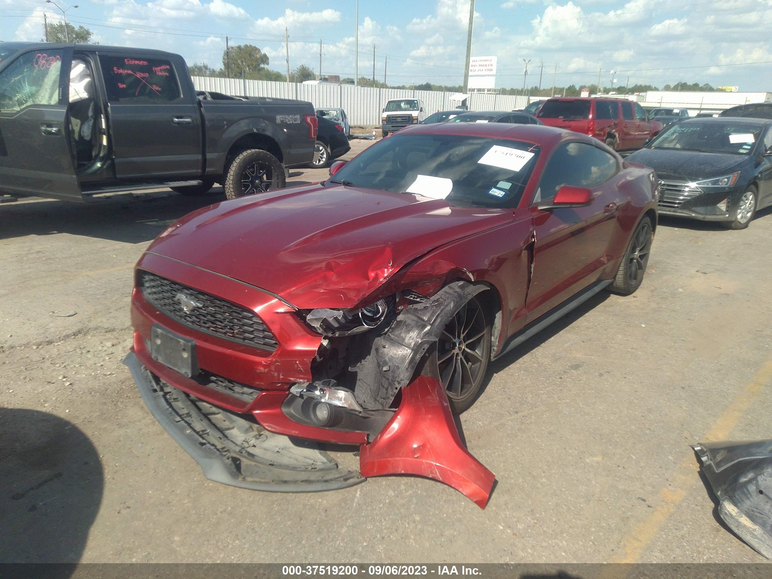 Photo 1 VIN: 1FA6P8TH4F5338301 - FORD MUSTANG 