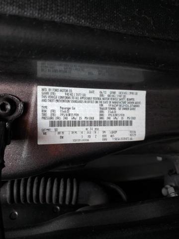 Photo 9 VIN: 1FADP3E21DL374880 - FORD FOCUS S 