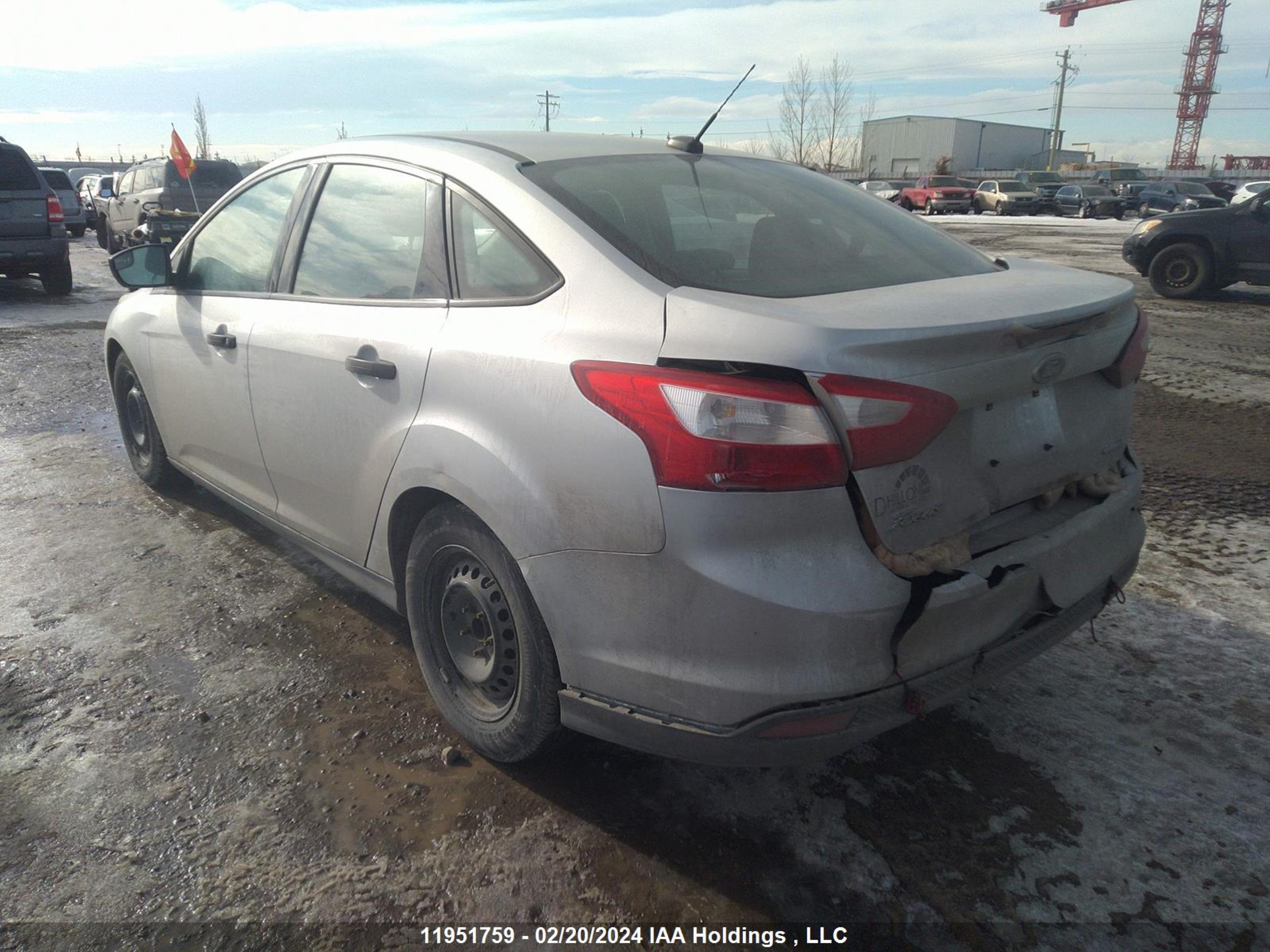 Photo 2 VIN: 1FADP3E21EL408737 - FORD FOCUS 