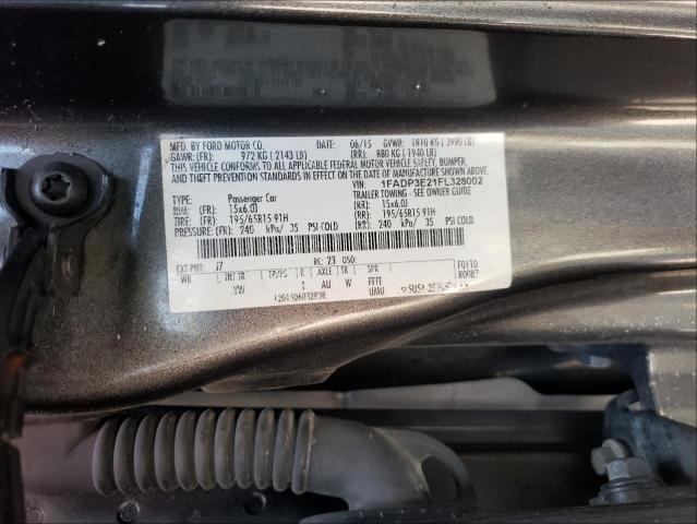 Photo 9 VIN: 1FADP3E21FL328002 - FORD FOCUS S 