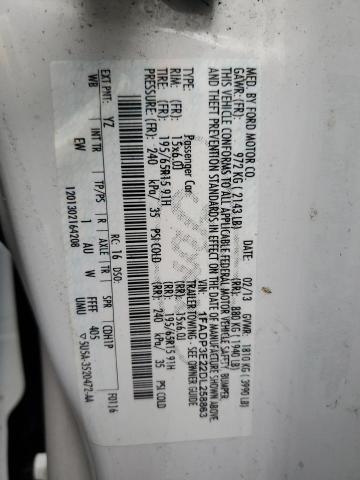 Photo 9 VIN: 1FADP3E22DL258863 - FORD FOCUS 