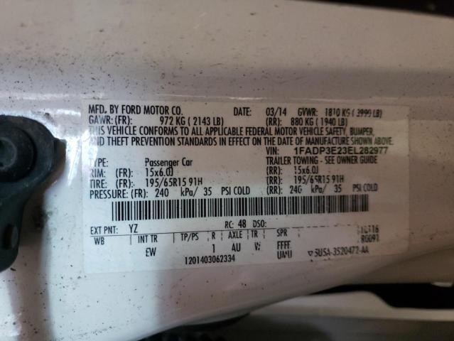 Photo 9 VIN: 1FADP3E23EL282977 - FORD FOCUS 