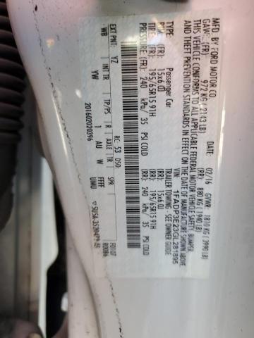 Photo 11 VIN: 1FADP3E23GL281895 - FORD FOCUS S 