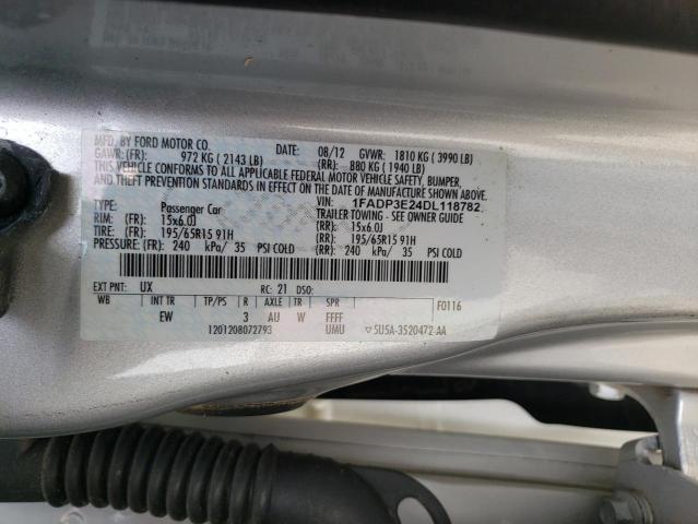 Photo 11 VIN: 1FADP3E24DL118782 - FORD FOCUS 