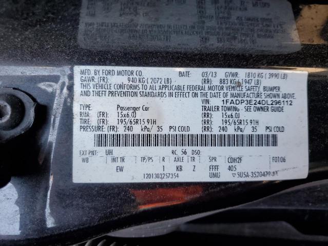 Photo 11 VIN: 1FADP3E24DL296112 - FORD FOCUS S 