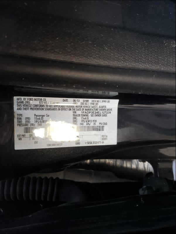 Photo 9 VIN: 1FADP3E24EL127239 - FORD FOCUS S 