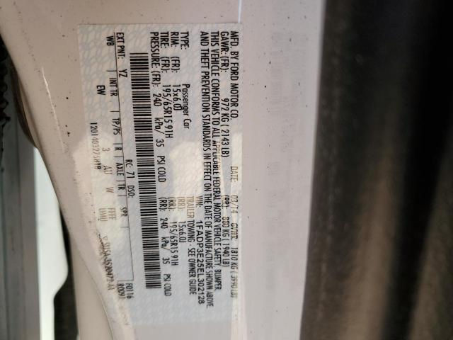 Photo 11 VIN: 1FADP3E25EL302128 - FORD FOCUS S 