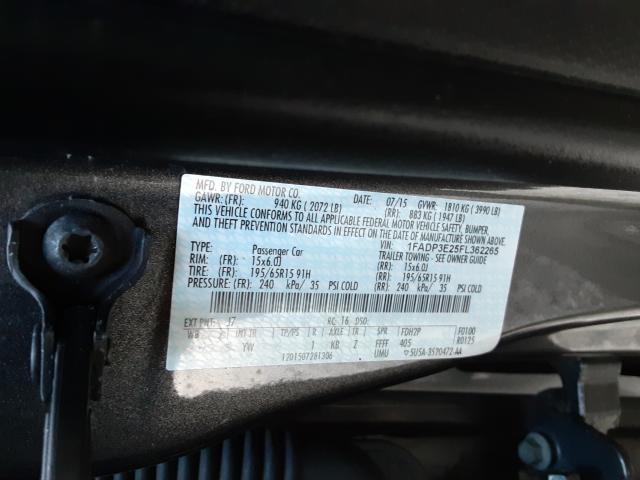 Photo 8 VIN: 1FADP3E25FL362265 - FORD FOCUS S 