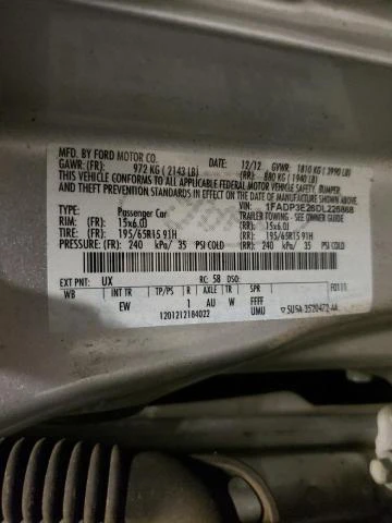 Photo 11 VIN: 1FADP3E26DL226868 - FORD FOCUS S 