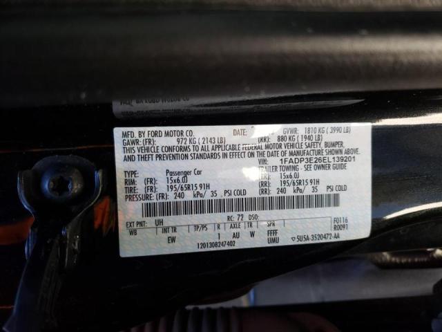 Photo 9 VIN: 1FADP3E26EL139201 - FORD FOCUS S 