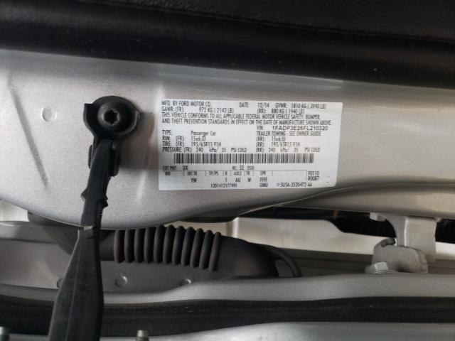 Photo 9 VIN: 1FADP3E26FL210320 - FORD FOCUS S 