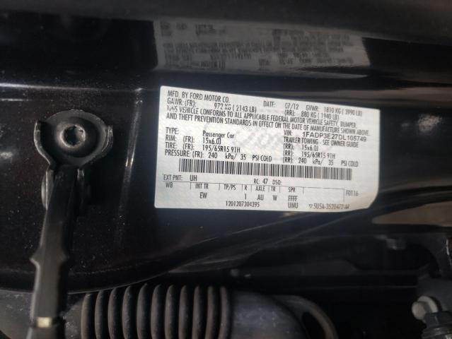 Photo 9 VIN: 1FADP3E27DL105749 - FORD FOCUS S 