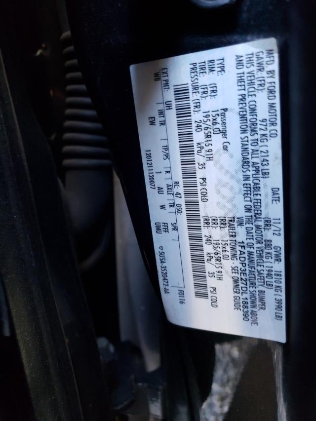 Photo 9 VIN: 1FADP3E27DL188390 - FORD FOCUS S 