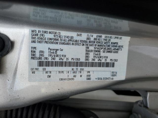 Photo 11 VIN: 1FADP3E28EL454873 - FORD FOCUS 