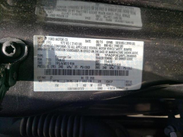 Photo 9 VIN: 1FADP3E28FL364995 - FORD FOCUS S 