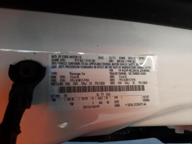 Photo 9 VIN: 1FADP3E28GL254580 - FORD FOCUS S 