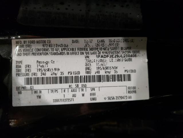 Photo 11 VIN: 1FADP3E29JL230408 - FORD FOCUS S 