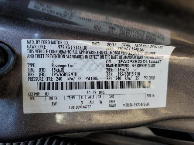 Photo 11 VIN: 1FADP3E2XDL144447 - FORD FOCUS S 