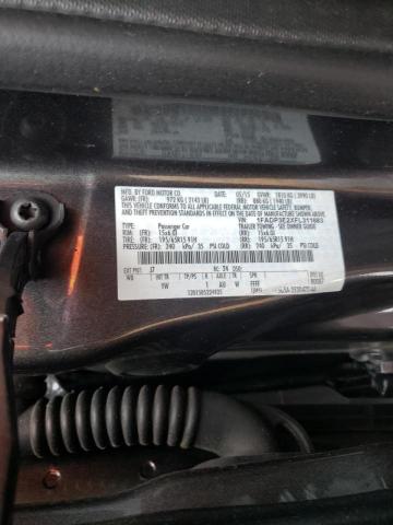 Photo 9 VIN: 1FADP3E2XFL311683 - FORD FOCUS S 