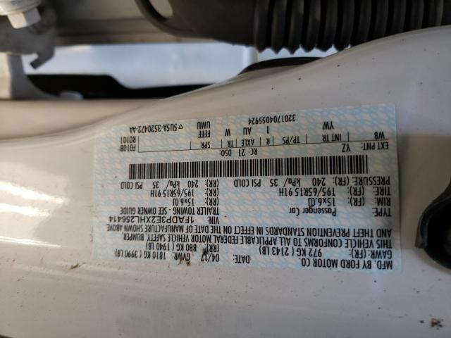 Photo 9 VIN: 1FADP3E2XHL256414 - FORD FOCUS S 