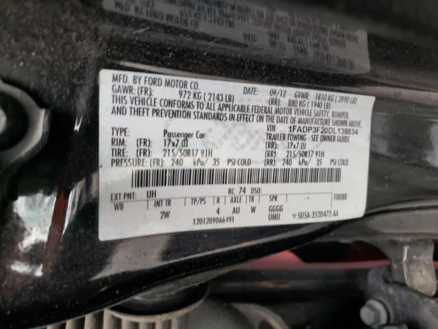 Photo 9 VIN: 1FADP3F20DL138834 - FORD FOCUS SE 