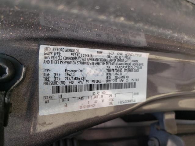 Photo 11 VIN: 1FADP3F20DL171025 - FORD FOCUS 