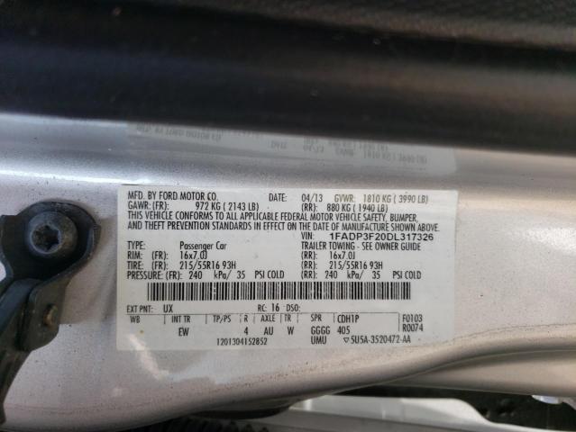 Photo 11 VIN: 1FADP3F20DL317326 - FORD FOCUS 