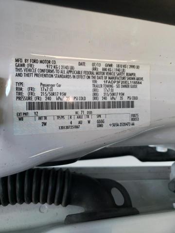 Photo 12 VIN: 1FADP3F20EL118584 - FORD FOCUS SE 