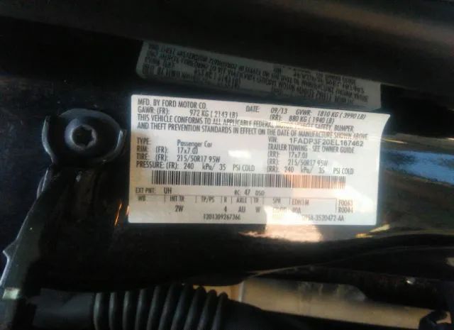 Photo 8 VIN: 1FADP3F20EL167462 - FORD FOCUS 