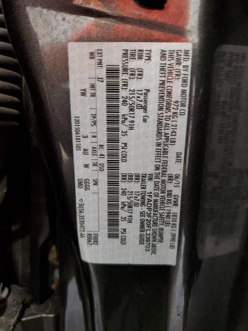 Photo 12 VIN: 1FADP3F20FL339703 - FORD FOCUS SE 