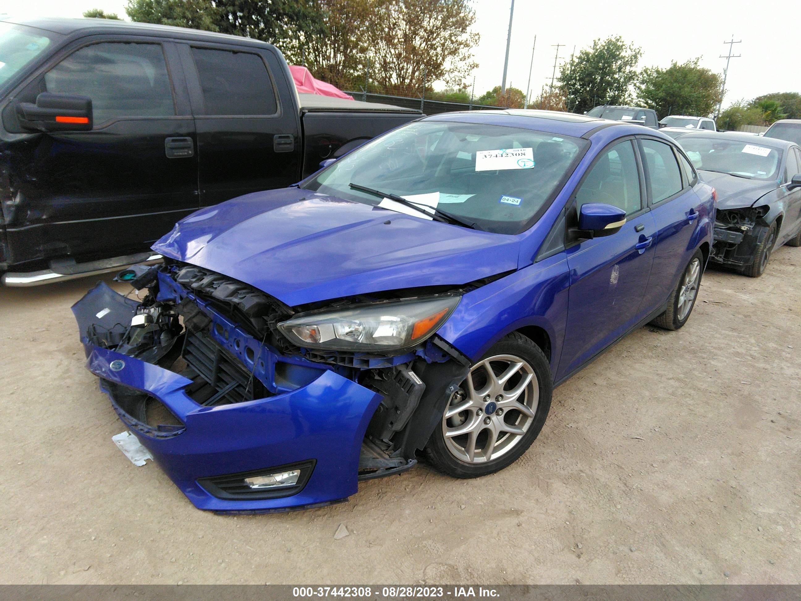 Photo 1 VIN: 1FADP3F20FL348000 - FORD FOCUS 