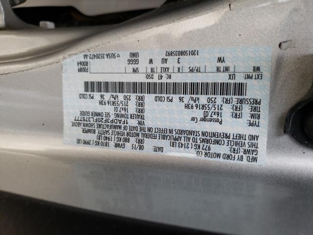 Photo 9 VIN: 1FADP3F20FL375777 - FORD FOCUS SE 