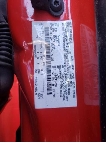 Photo 9 VIN: 1FADP3F20GL205596 - FORD FOCUS SE 